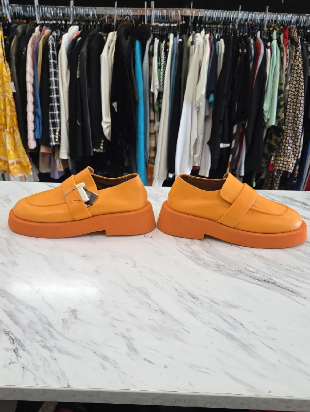 Marcella NYC bold orange